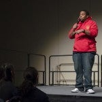 Kenan Thompson on stage