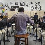 UIC College Prep music class