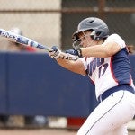 Natalie Hernandez takes a swing