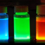 Quantum dots in containers