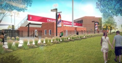 Rendering of Curtis Granderson Stadium