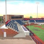 Rendering of seating at Curtis Granderson Stadium