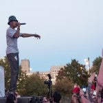 Kendrick Lamar performing