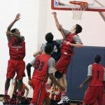 Men's basketball scrimmage