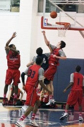 Men's basketball scrimmage