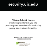 Security Month - Phishing poster