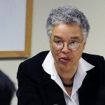 Cook County Board President Toni Preckwinkle