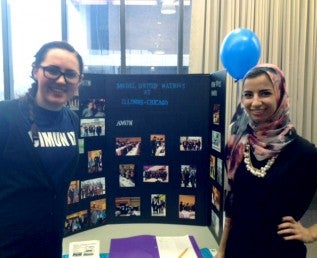 Megan Quigley and Maryem Abdulla