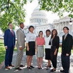 Michael Belmonte, Jauwan Hall, Kris Fuentes Cortes, Danielle Leibowitz, Barbara Henley, Mikita Lee, and Arthur Nishimoto