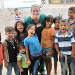 Dana Capocci and children from Honduras