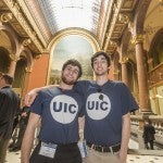 Students at UI Lobby Day