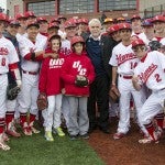 Timothy Killeen, UIC Flames baseball team, and ball boys