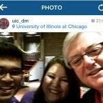 Chancellor Michael Amiridis on Instagram