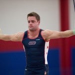 UIC Men's Gymnastics: Trent Jarrett, who competed as a contestant on "American Ninja Warriors"