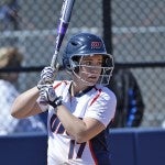 Natalie Hernandez at bat