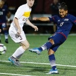 Abel Guzman playing soccer