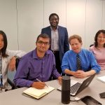 UIC researchers (from left) Alex Leow, Faraz Hussain, Olu Ajilore, Ben Gerber and Jun Ma