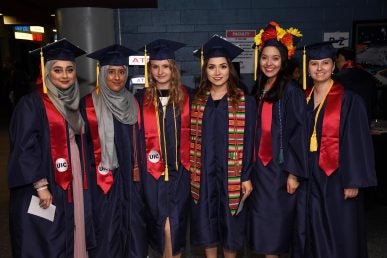 2018 Commencement; College of Applied Health Sciences