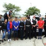 UIC PD shower shoe donation