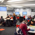 students in a classroom