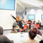 students in a classroom