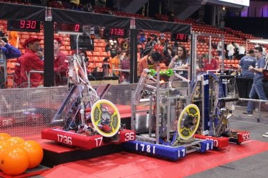 High School robotics event that UIC