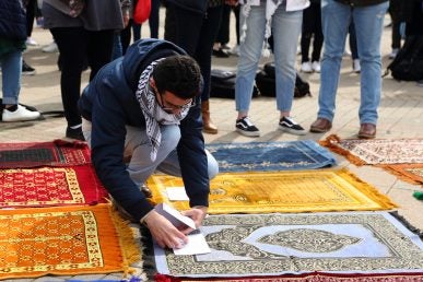 UIC Vigil for New Zealand victims