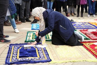 UIC Vigil for New Zealand victims