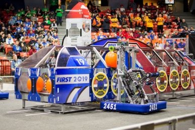 High School robotics event that UIC