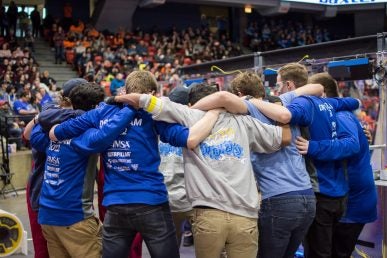 High School robotics event that UIC