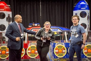 High School robotics event that UIC