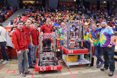 High School robotics event that UIC