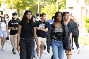 Excitement fills the air as students embark on a new academic journey during the first week of classes at the University of Illinois Chicago