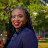 Portrait of Lola Eniola-Adefeso, dean of the UIC College of Engineering.