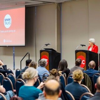 Captivating minds and sparking inspiration at the University of Illinois Chicago's SparkTalks Nov. 16, 2023