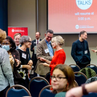 Captivating minds and sparking inspiration at the University of Illinois Chicago's SparkTalks Nov. 16, 2023